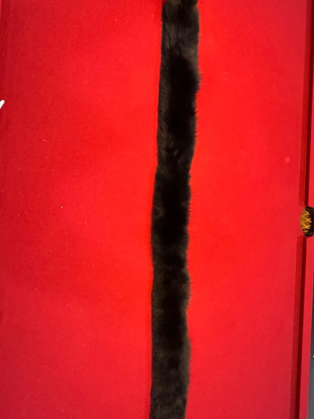 Madison Avenue Mall Furs Black Fox Fur Boa - Luxurious Women’s Wrap